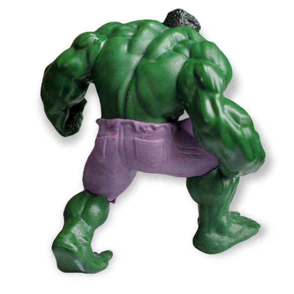 Disney Marvel PVC Incredible Hulk 4 1/4” Action Figure Non Posable - Picture 4 of 6
